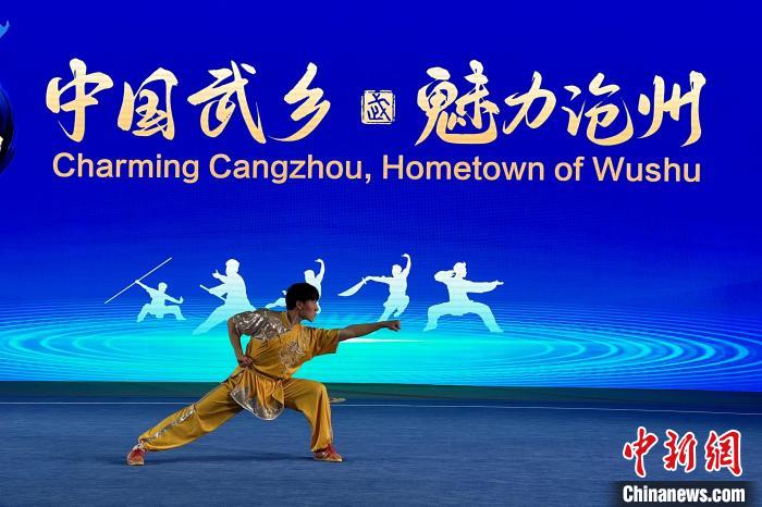 云端对决促友谊沧州孟村武术交流大会中外武术