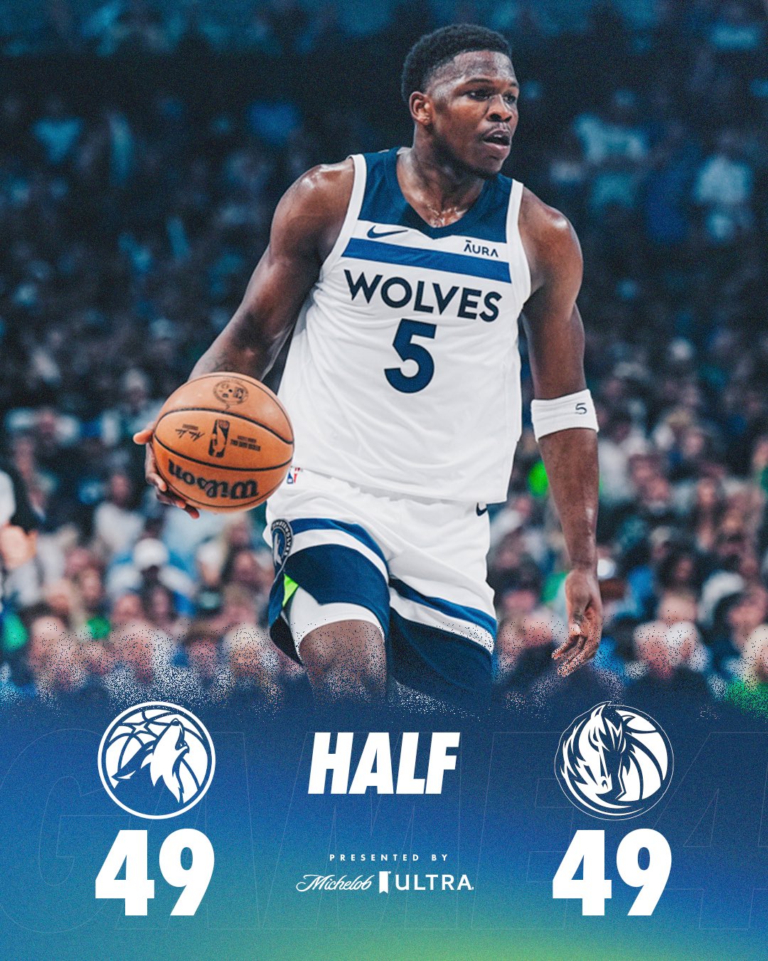 李凯尔关键抢断帮助森林狼在西部决赛扳回一城