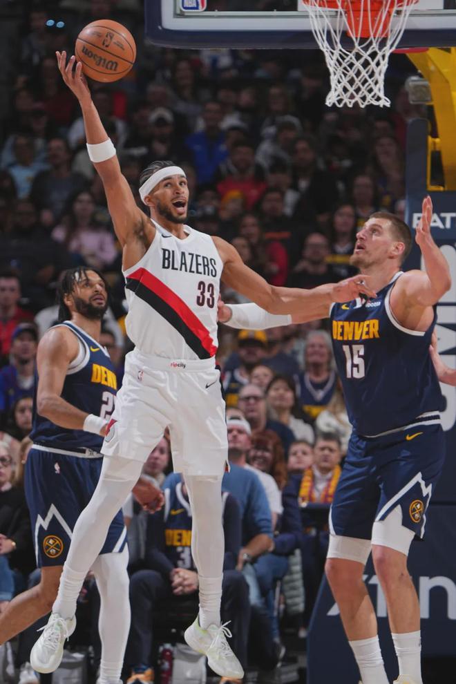 开拓者惜败掘金 卡马拉三分神射助球队冲击西部